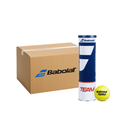 CARTON DE 18 TUBES DE 4 BALLES BABOLAT TEAM