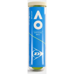 TUBE DE 4 BALLES DUNLOP AUSTRALIAN OPEN