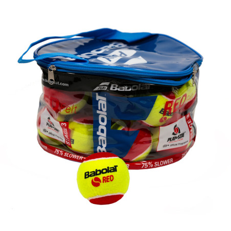 SAC ZIPPE DE 24 BALLES BABOLAT RED FELT