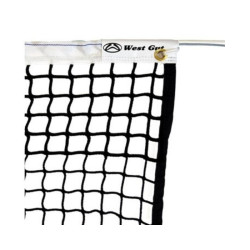 FILET DE TENNIS TRESSE EN PPHR 3MM SANS NOEUDS BORDE DOUBLE MAILLE