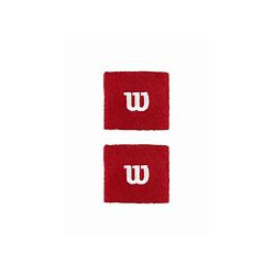 W WRISTBAND WILSON RED OSFA
