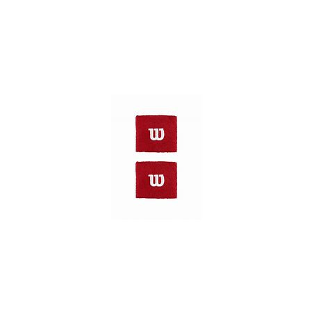 W WRISTBAND WILSON RED OSFA