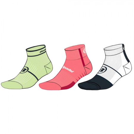 PACK DE 3 PAIRES DE CHAUSSETTES BULLPADEL
