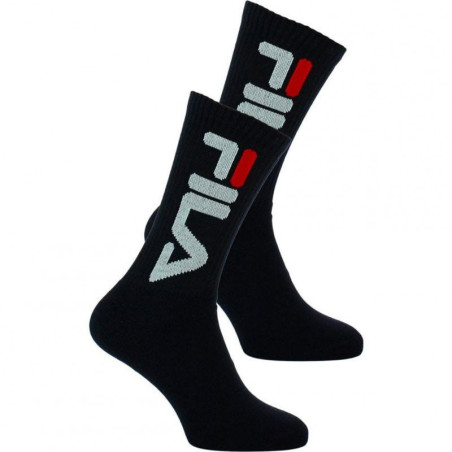 2 PAIRES DE CHAUSSETTES FILA PERFORMANCE (LONG)