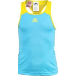 Débardeur Adidas Adizero Feather Filles (Bleu/Jaune)