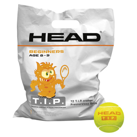 SACHETS DE 72 BALLES HEAD TIP ORANGE