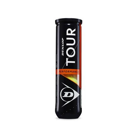 CARTON DE 18 TUBES DE 4 BALLES DUNLOP TOUR BRILLANCE