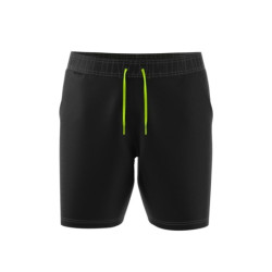 ADIDAS CLUB 2IN1 SHORT BLACK/LUCID LEMON