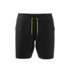 ADIDAS CLUB 2IN1 SHORT BLACK/LUCID LEMON
