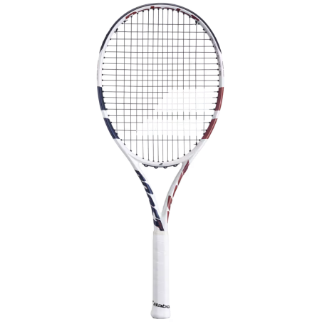 RAQUETTE BABOLAT BOOST DRIVE WHITE CORDEE