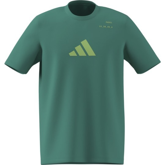 TEE SHIRT ADIDAS M PADEL CAT G T POWDER TEAL