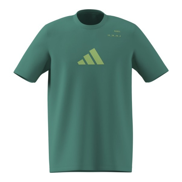 TEE SHIRT ADIDAS M PADEL CAT G T POWDER TEAL