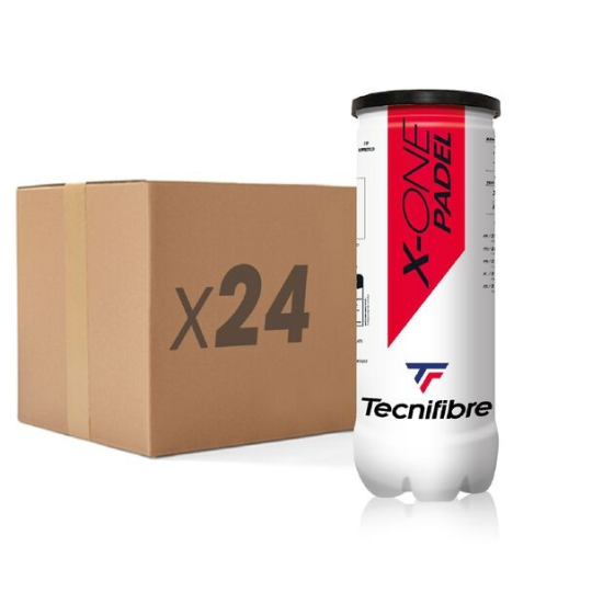 CARTON 24 TUBES TECNIFIBRE X-ONE PADEL 3B