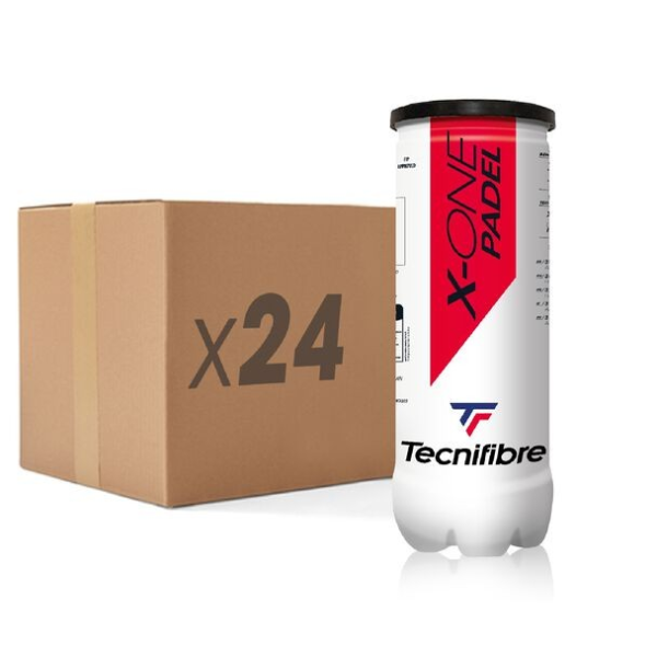 CARTON 24 TUBES TECNIFIBRE X-ONE PADEL 3B