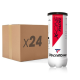 CARTON 24 TUBES TECNIFIBRE X-ONE PADEL 3B