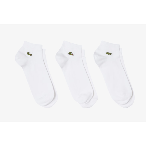 LOT DE 3 PAIRES DE CHAUSSETTES LACOSTE BASSES