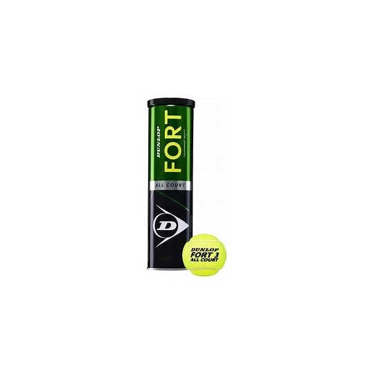 TUBE DE 4 BALLES DUNLOP FORT TOURNAMENT