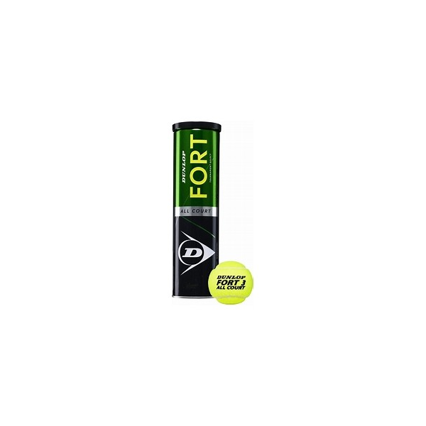 TUBE DE 4 BALLES DUNLOP FORT TOURNAMENT