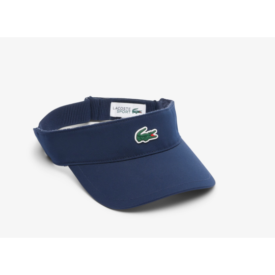 VISIÈRE DE SPORT LACOSTE TAFFETAS DIAMANTÉ