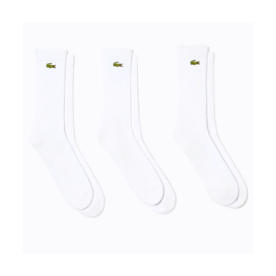 3 PAIRES DE CHAUSSETTES LACOSTE ATHLETE (MID)
