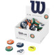 50 ANTIVIBRATEURS WILSON ROLAND GARROS VIBRA COLLECTION