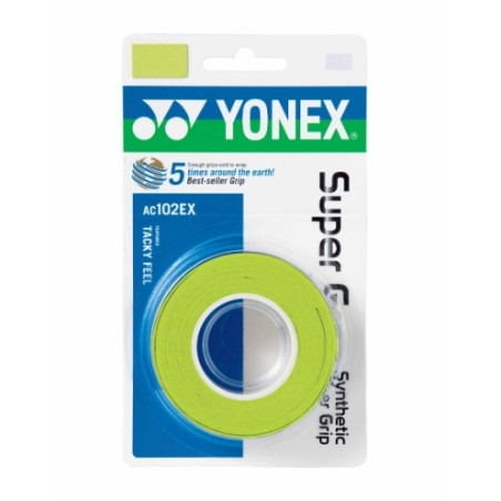 SURGRIPS YONEX WET SUPER GRAP AC102EX (X3)