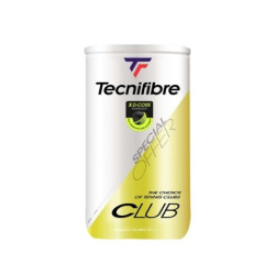 BIPACK DE 4 BALLES TECNIFIBRE CLUB