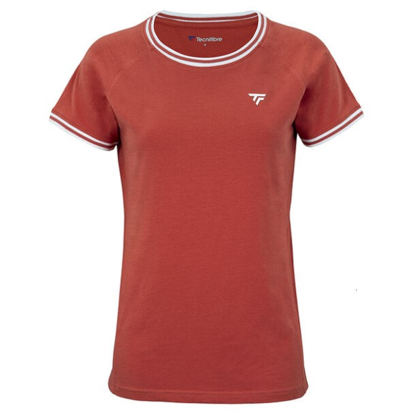TEE SHIRT FEMME TECNIFIBRE TEAM STRETCH TERRACOTTA