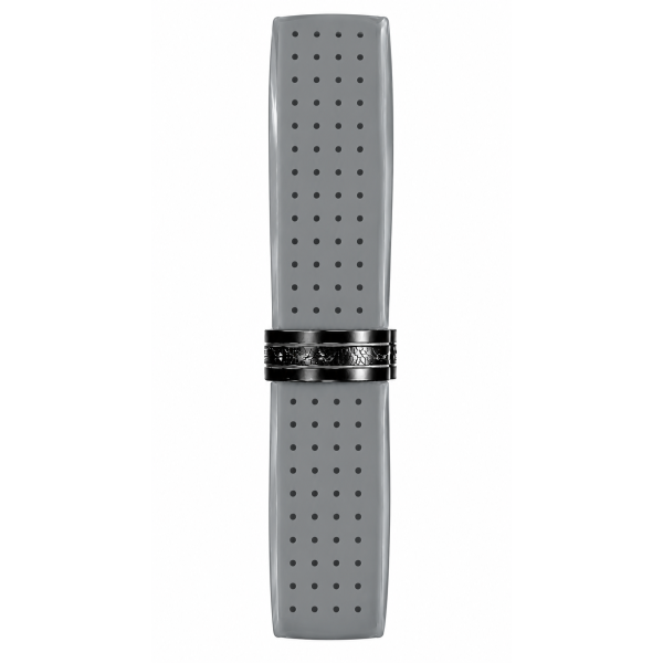GRIP STILL IN BLACK PERFORATED 1.75 MM