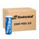 CARTON DE 24 TUBES DE 3 BALLES COURT PADEL BABOLAT