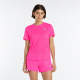 TEE SHIRT NEW BALANCE SE POLY KNIT ROSE FLUO