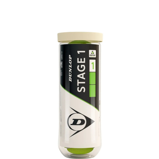 TUBES DE BALLES DUNLOP GREEN STAGE 1