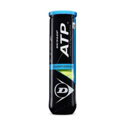 TUBE DE 4 BALLES DUNLOP ATP CHAMPIONSHIP