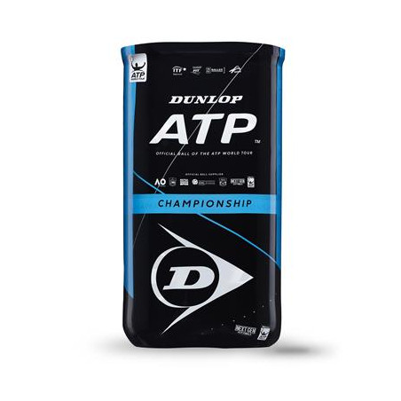 CARTON DE 9 BIPACKS DE 4 BALLES DUNLOP ATP CHAMPIONSHIP